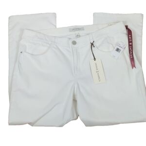 Vintage america white jeans sculpt lift jeans 22w